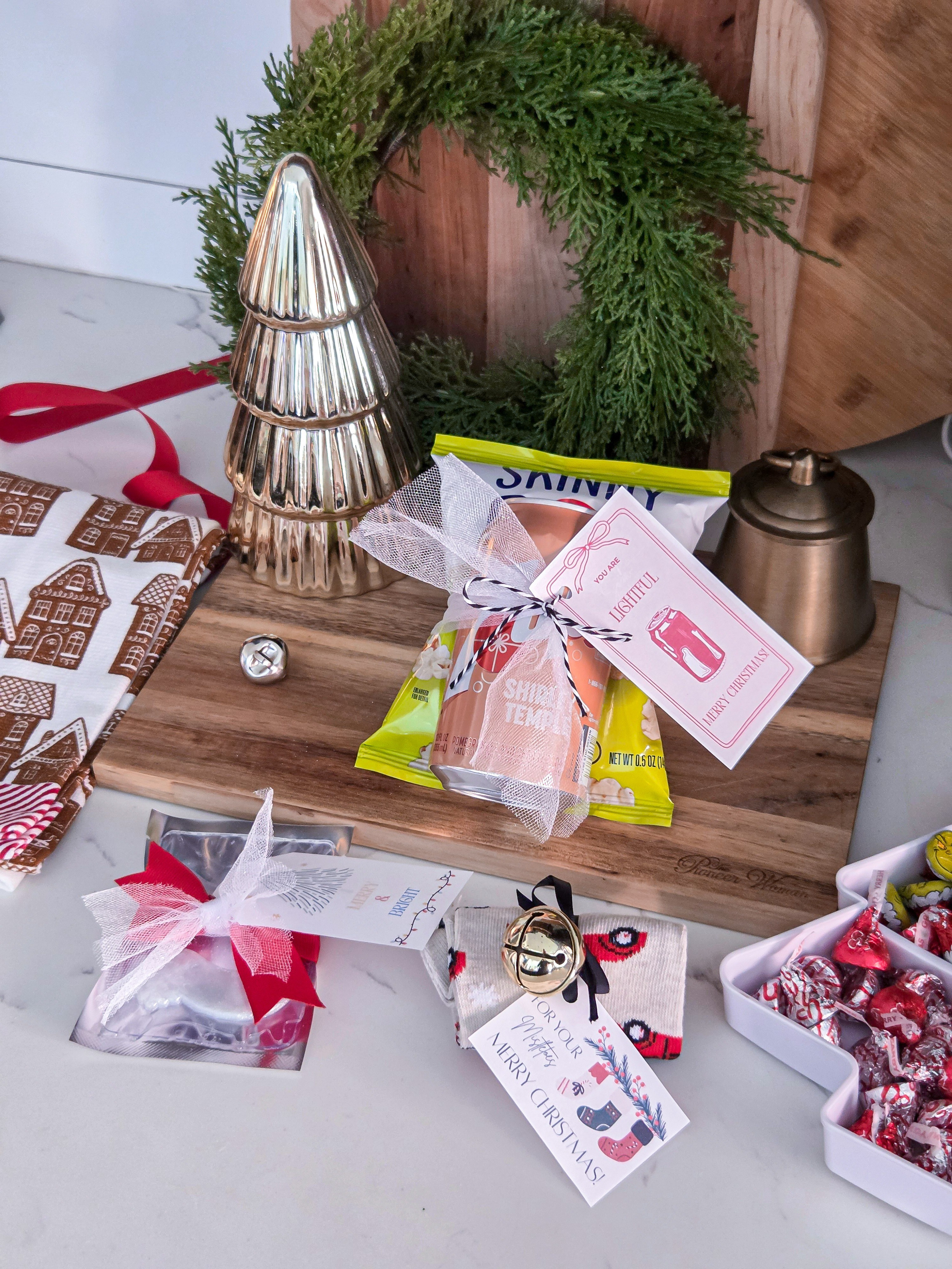 12 days of $2 Christmas minis for the girls! 

