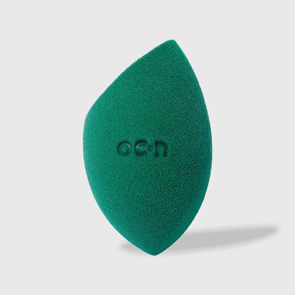 Esponja de Maquiagem Flat Blend Verde - Maquiagens e cosméticos Océane: Pincéis, paletas, bato... | Oceane (BR)