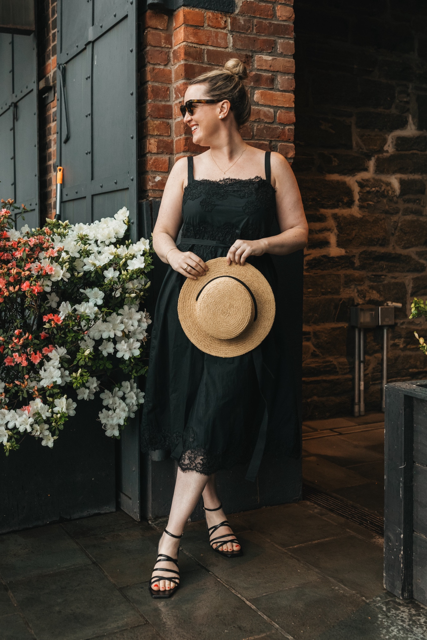 J.crew summer favorites featuring a lace and cotton midi dress, straw hat and strappy sandals

Ad 

#LTKSeasonal