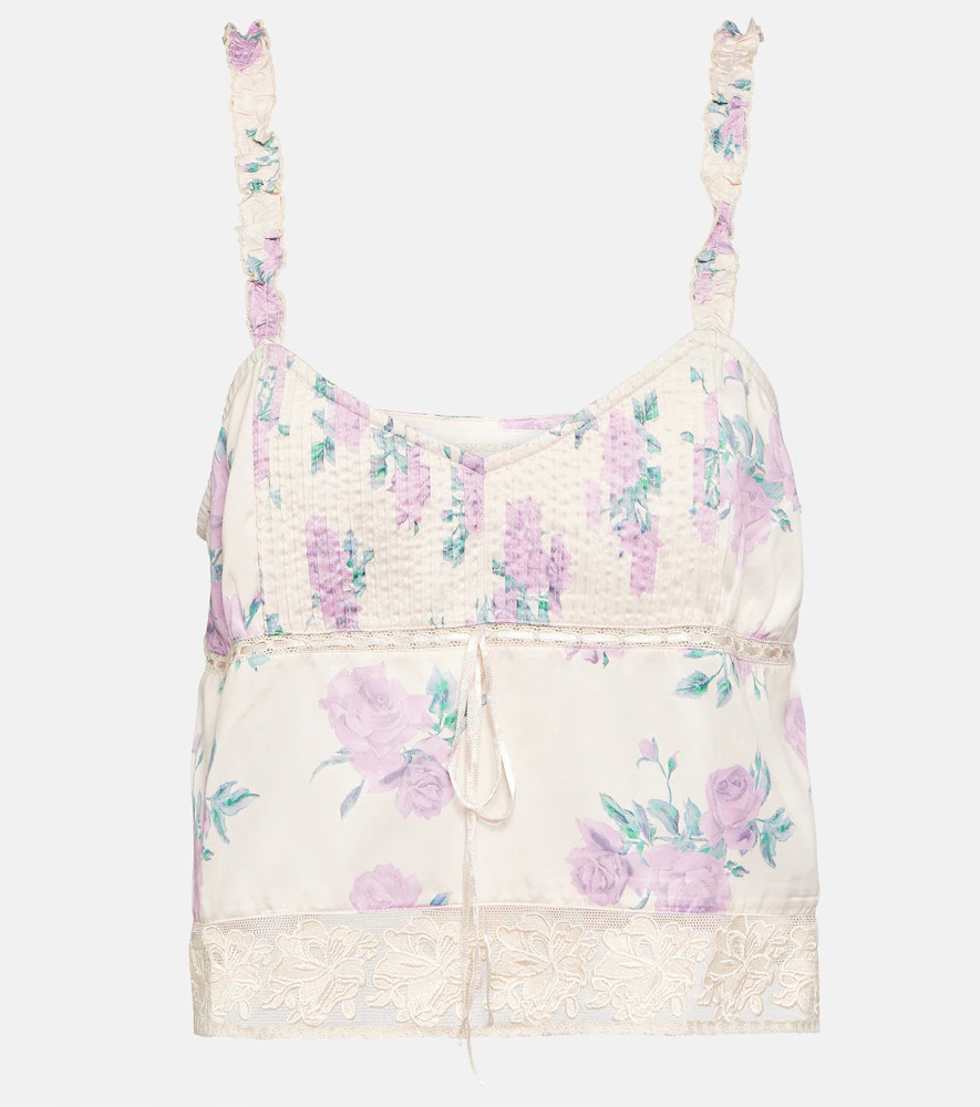 LoveShackFancy Lanzo floral top | Mytheresa (US/CA)