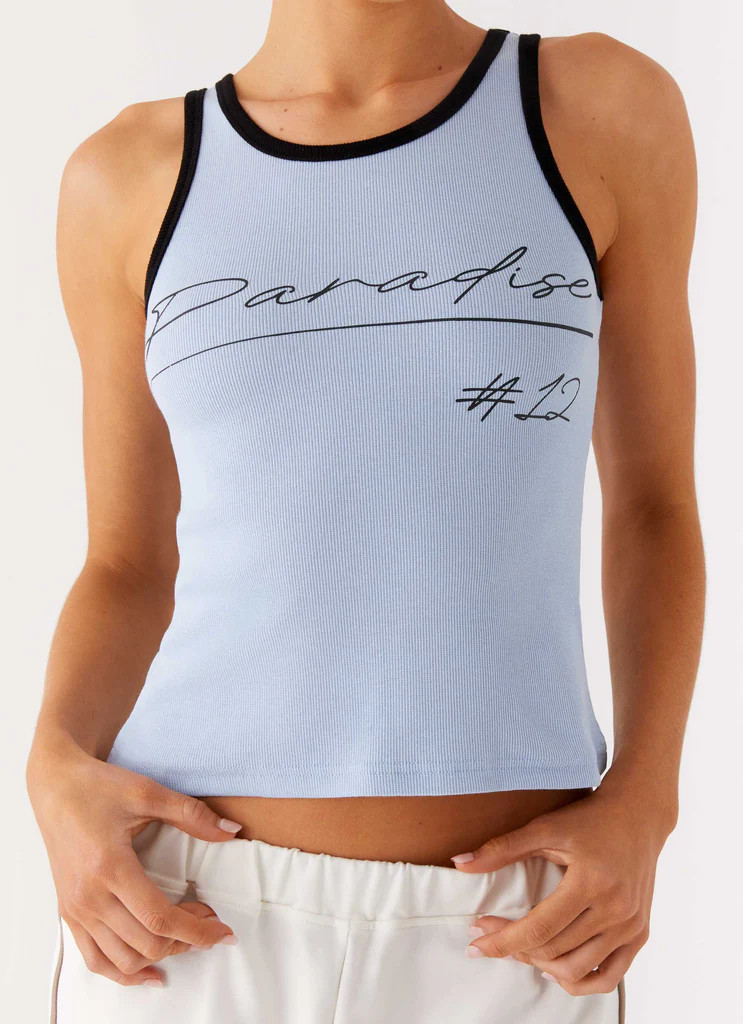 Utopia Tank Top - Sky Blue | Peppermayo (Global)