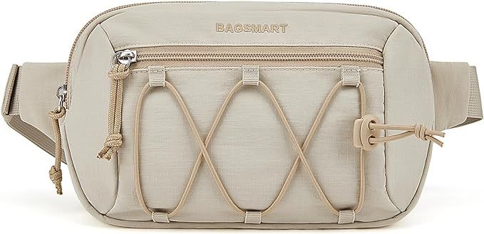 BAGSMART Fanny Packs for Women Small Belt Bag with Adjustable Strap Waist Pack for Running Workou... | Amazon (US)