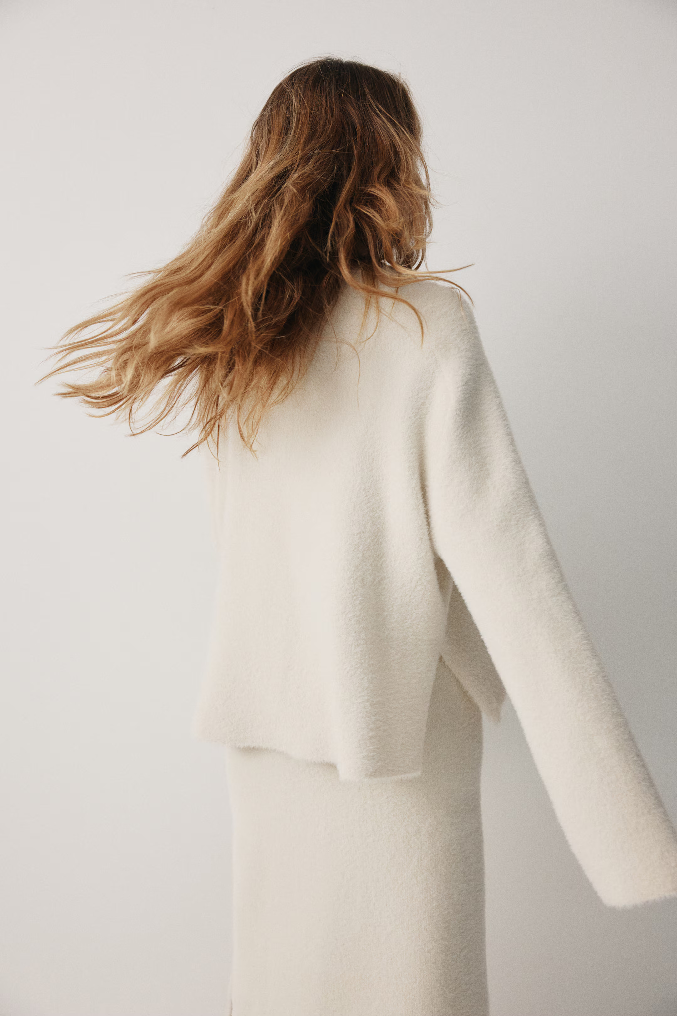 Fuzzy-knit jumper | H&M (UK, MY, IN, SG, PH, TW, HK)