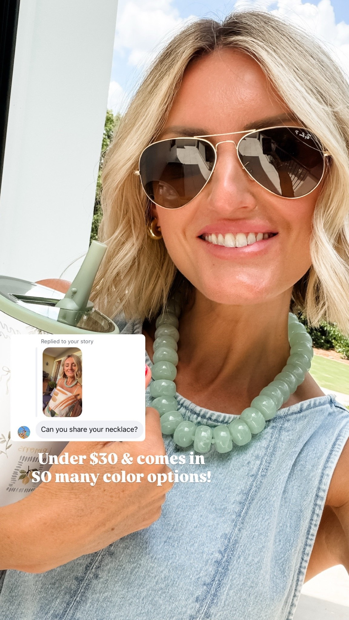 This chunky necklace has been on repeat for me! All of the color options are perfection!

Loverly Grey, Amazon find, Amazon fashion, chunky beaded necklace