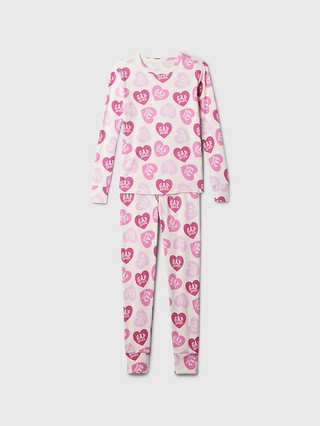 Gap × Barbie™ Kids Organic Brushed Cotton PJ Set | Gap (US)