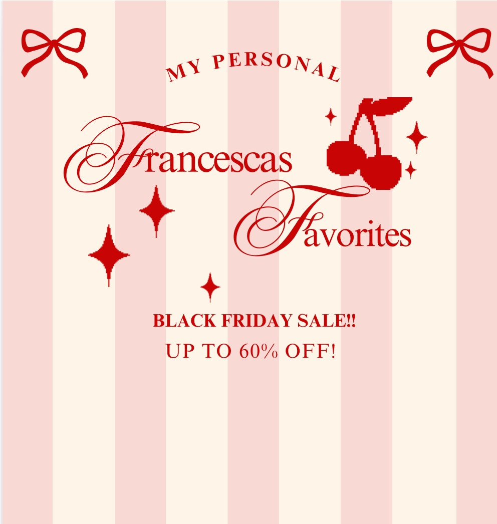 ✨Black Friday at Francesca’s✨
I rounded up my favorite Francesca’s finds and you guys… they’re up to 60% OFF right now! 🖤 From cozy sweaters to holiday party looks - so many good deals.

Sale ends soon, so don’t wait! Shop my curated picks before they’re gone 🤍🛍️
#Francescas #FrancescasFinds #BlackFridayDeals #BoutiqueStyle #HolidayOutfits #SaleAlert

Black Friday, Francesca’s, holiday looks

#LTKootd #LTKHoliday #LTKCyberWeek