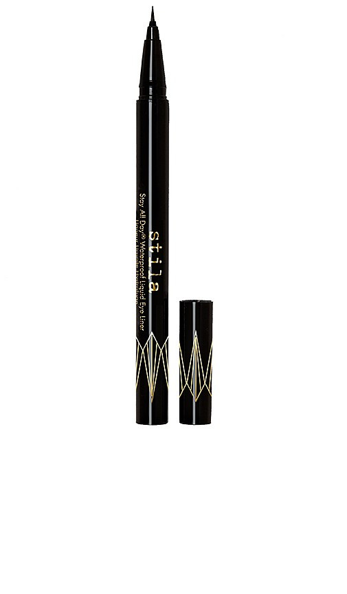 Stila Stay All Day Waterproof Liquid Eye Liner Micro Tip in Intense Black. | Revolve Clothing (Global)