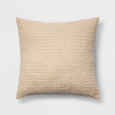 Euro Kantha Stitch Decorative Throw Pillow - Threshold™ | Target