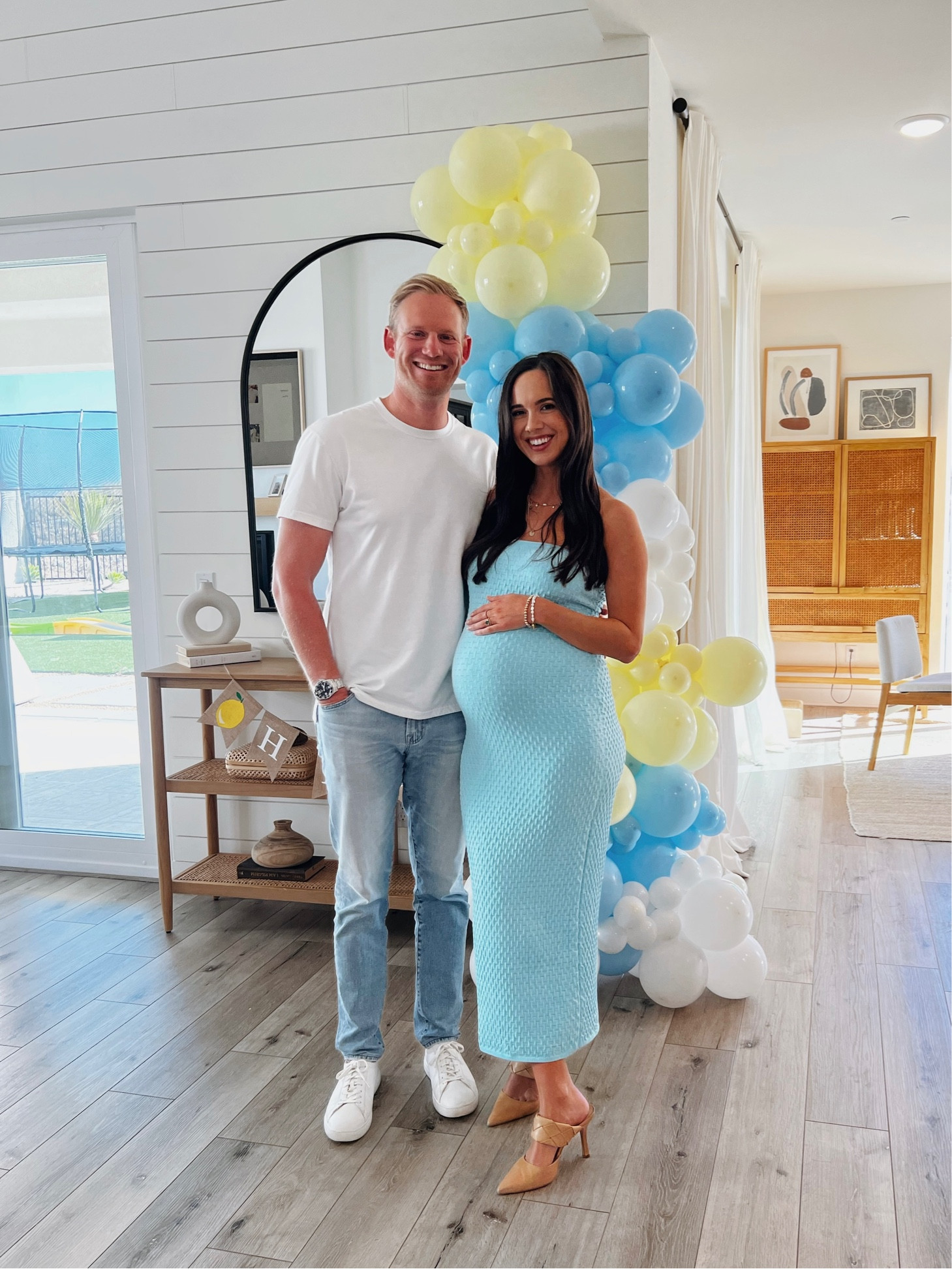 Baby shower dress in the perfect shade of blue 🩵

Non Maternity, bump friendly 

#LTKsalealert #LTKmens #LTKbump