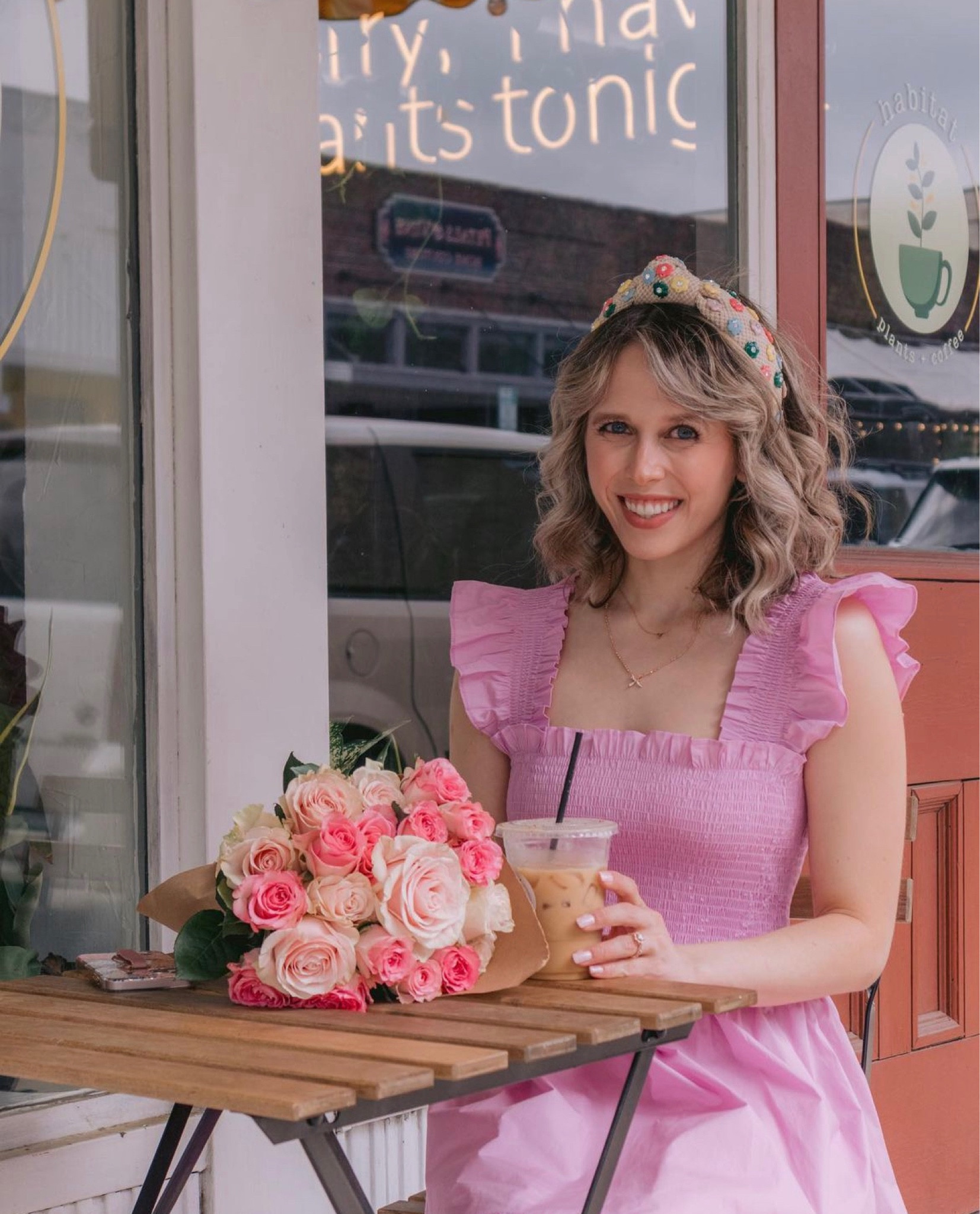 Spring dress, spring outfit, Easter dress, Easter outfit, coffee date outfit, embellished headband 

#LTKsalealert #LTKSeasonal #LTKstyletip