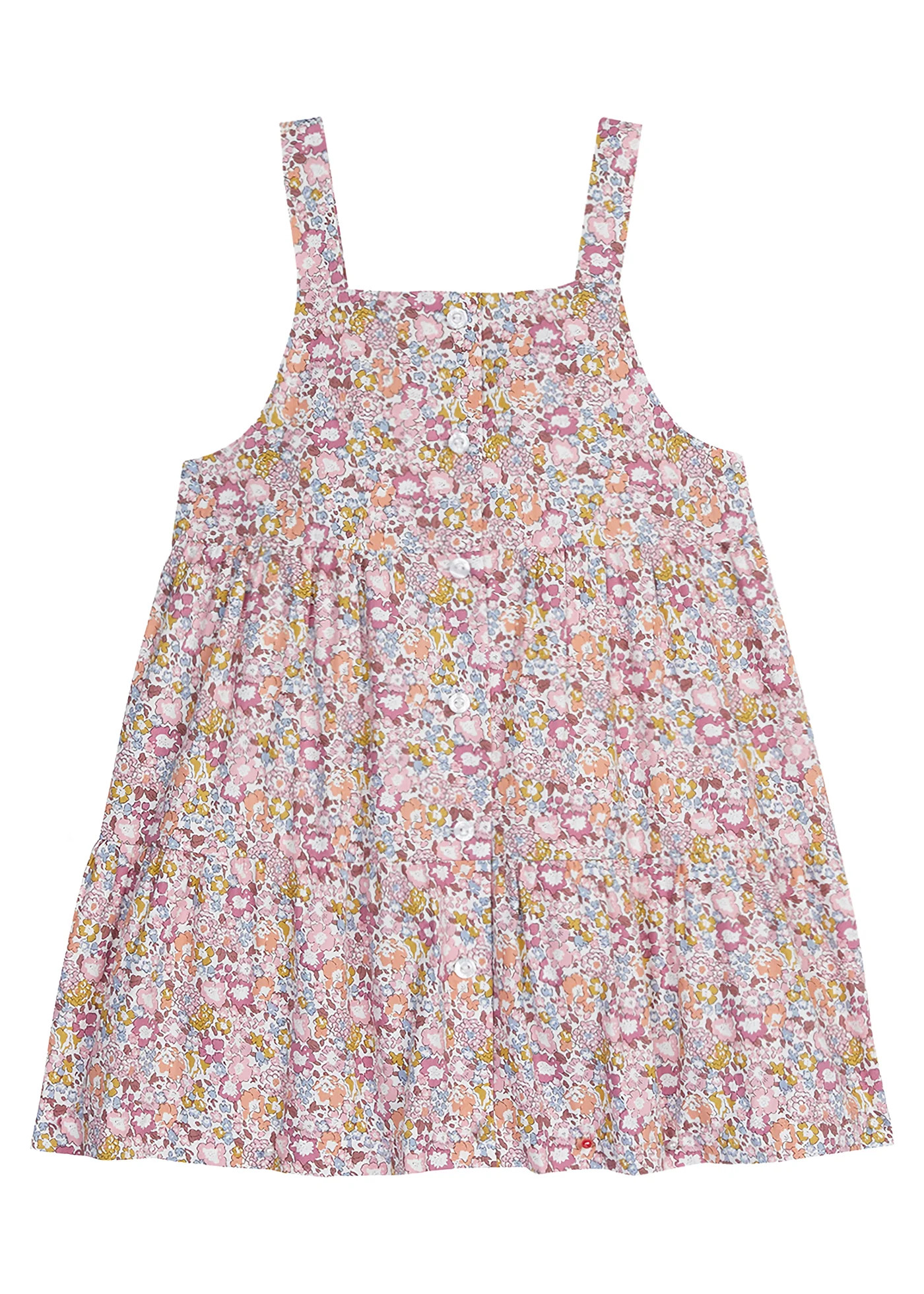 Beatrice Pinafore - Radnor Rose | BISBY Kids