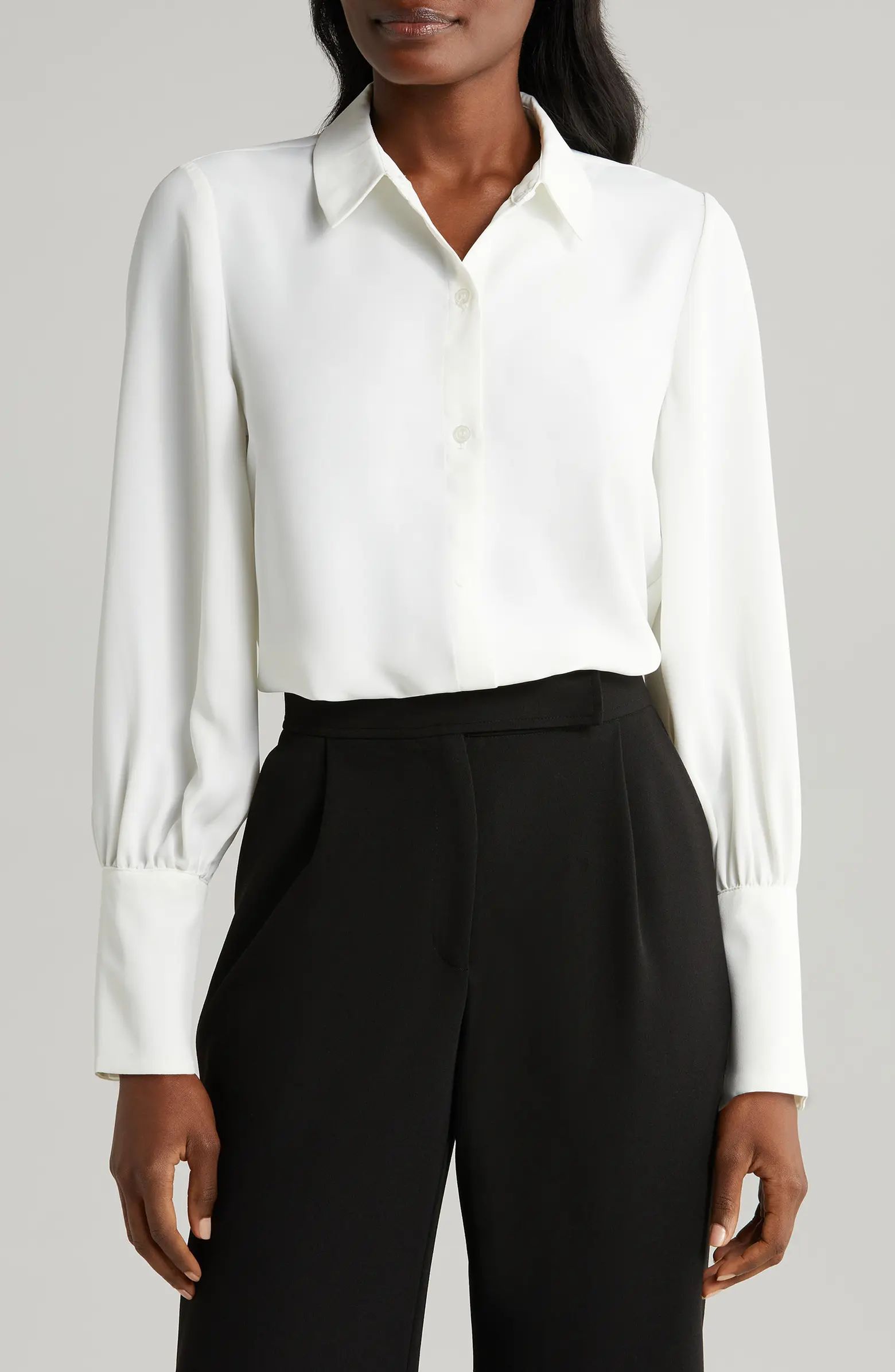 Halogen® Long Sleeve Button-Up Shirt | Nordstrom | Nordstrom