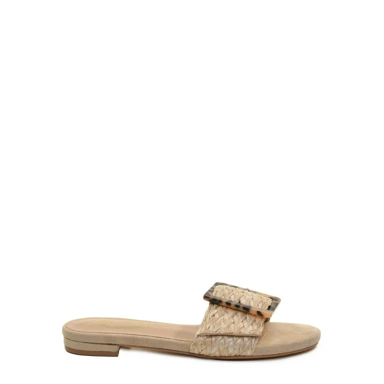 Scoop Women's Buckle Slide Sandals | Walmart (US)
