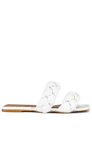 Braid Sandal in White | Revolve Clothing (Global)