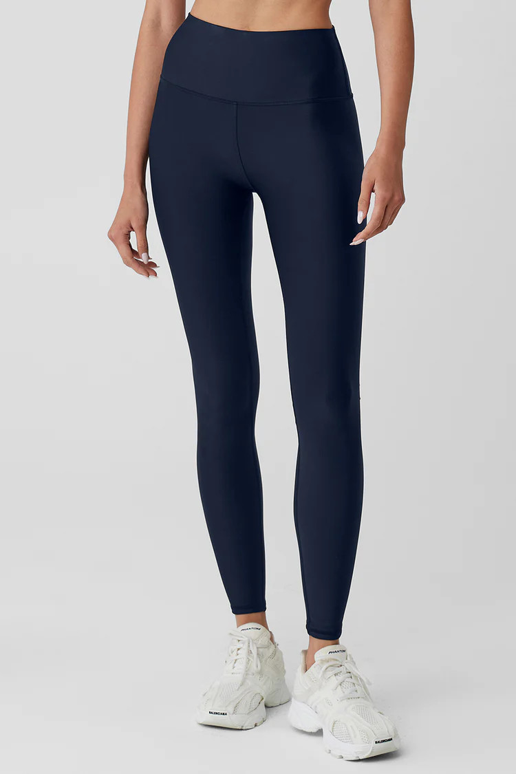 High-Waist Airlift Legging - Navy | Alo Yoga (US)