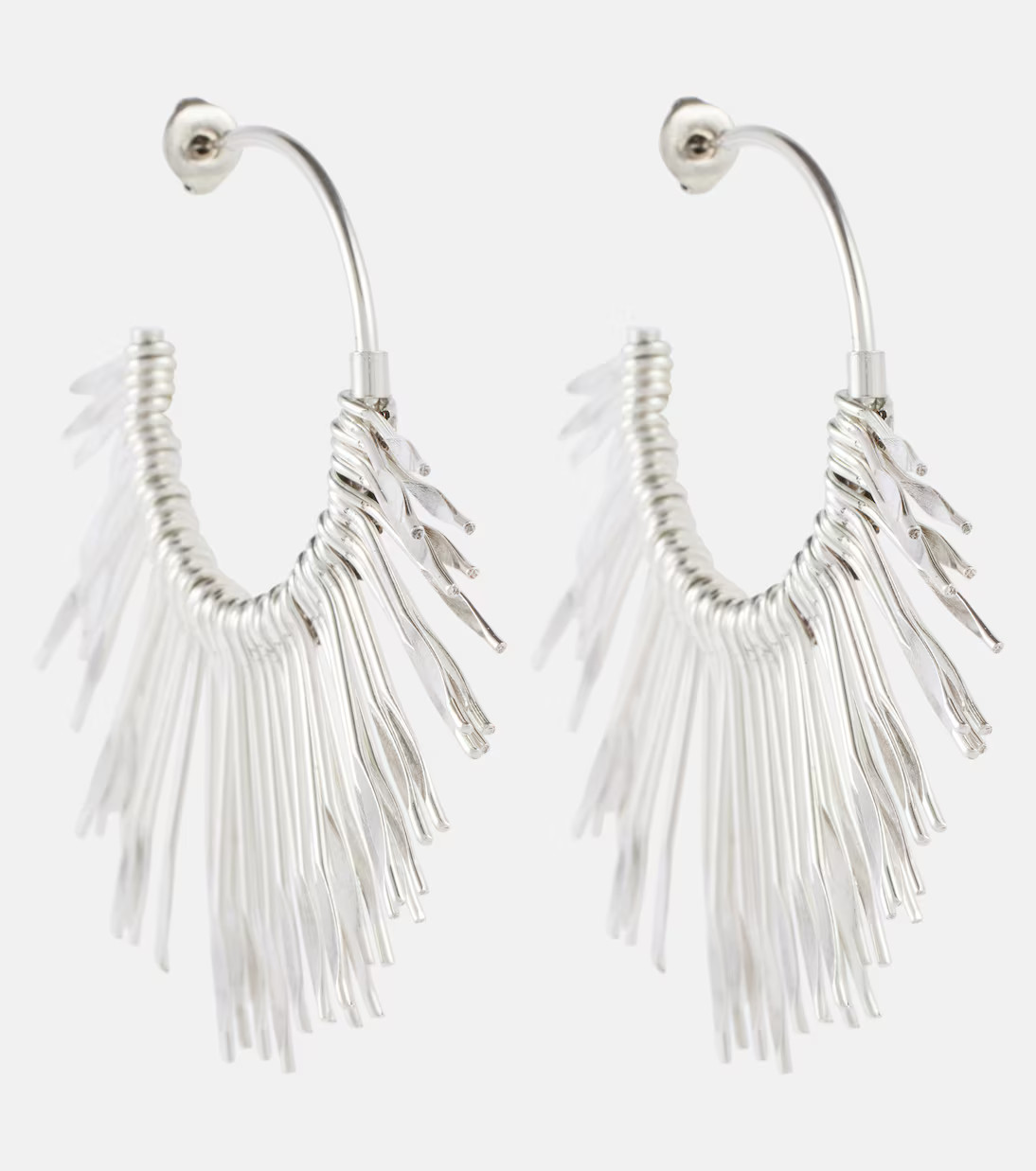 Fringed hoop earrings | Mytheresa (INTL)