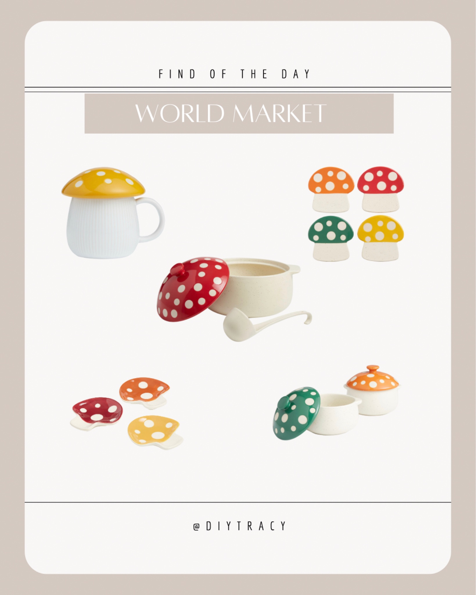 Mushroom stoneware from World Market


#LTKFind #LTKhome #LTKunder100