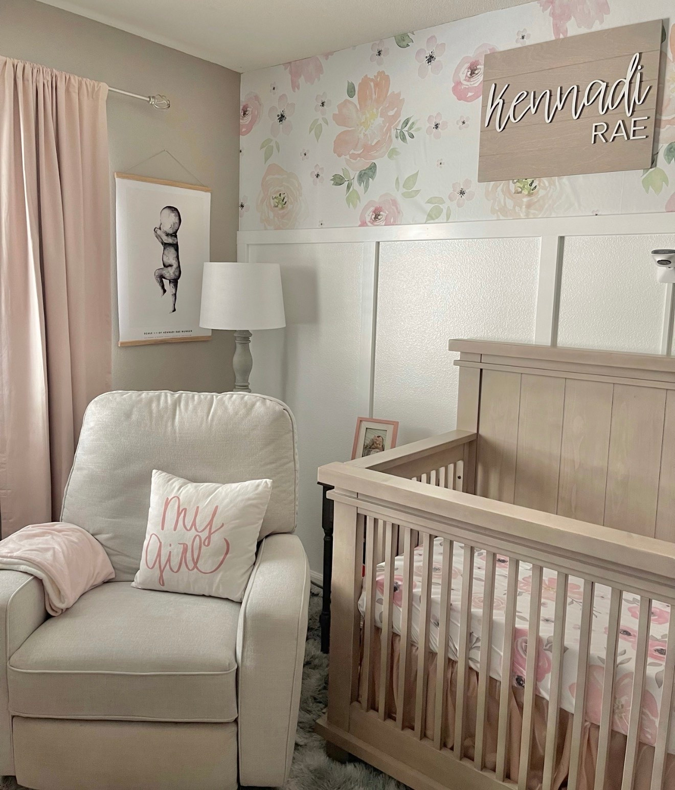 Baby Girl Boho Nursery 

#nurserystyle #babygirlnursery #bohonursery #floralnursery

#LTKBump #LTKBaby #LTKHome
