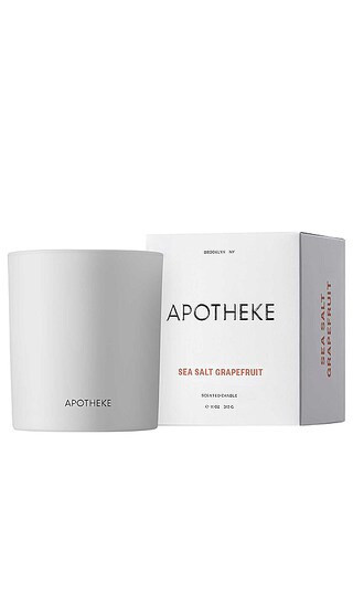 APOTHEKE Sea Salt Grapefruit Classic Candle in White. | Revolve Clothing (Global)