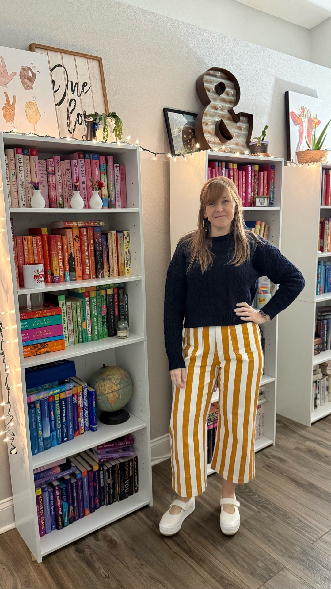 Love these striped pants!! Need them in every color!

#LTKMidsize #LTKFindsUnder50 #LTKOver40