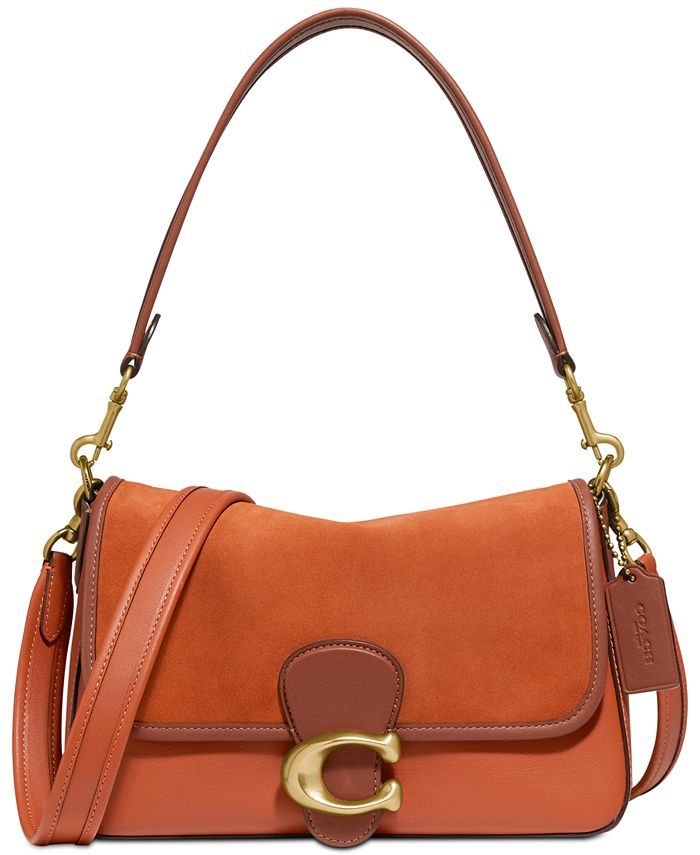 COACH Soft Tabby Leather Shoulder Bag & Reviews - Handbags & Accessories - Macy's | Macys (US)