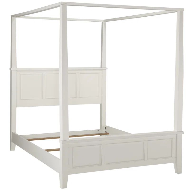 Stesha Queen Low Profile Canopy Bed | Wayfair Professional