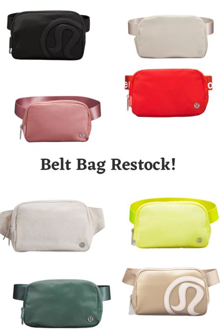 They’re starting to pull out some spring colors and our favorite belt bags have been restocked! 

#LTKfit