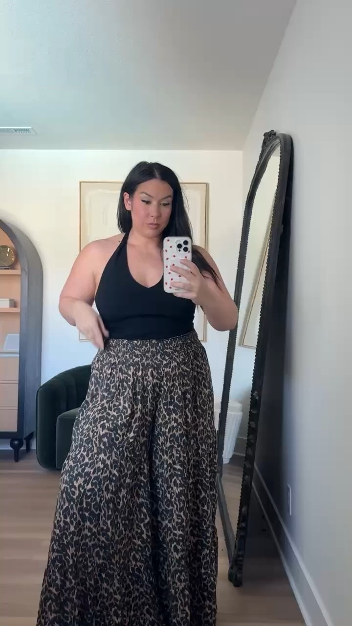 Midsize spring outfit! - - - Soft pants, flowy pants, matching set, casual outfit, midsize outfit, postpartum outfit, aerie outfit, spring dress, flowy dress

#LTKSeasonal #LTKMidsize #LTKootd