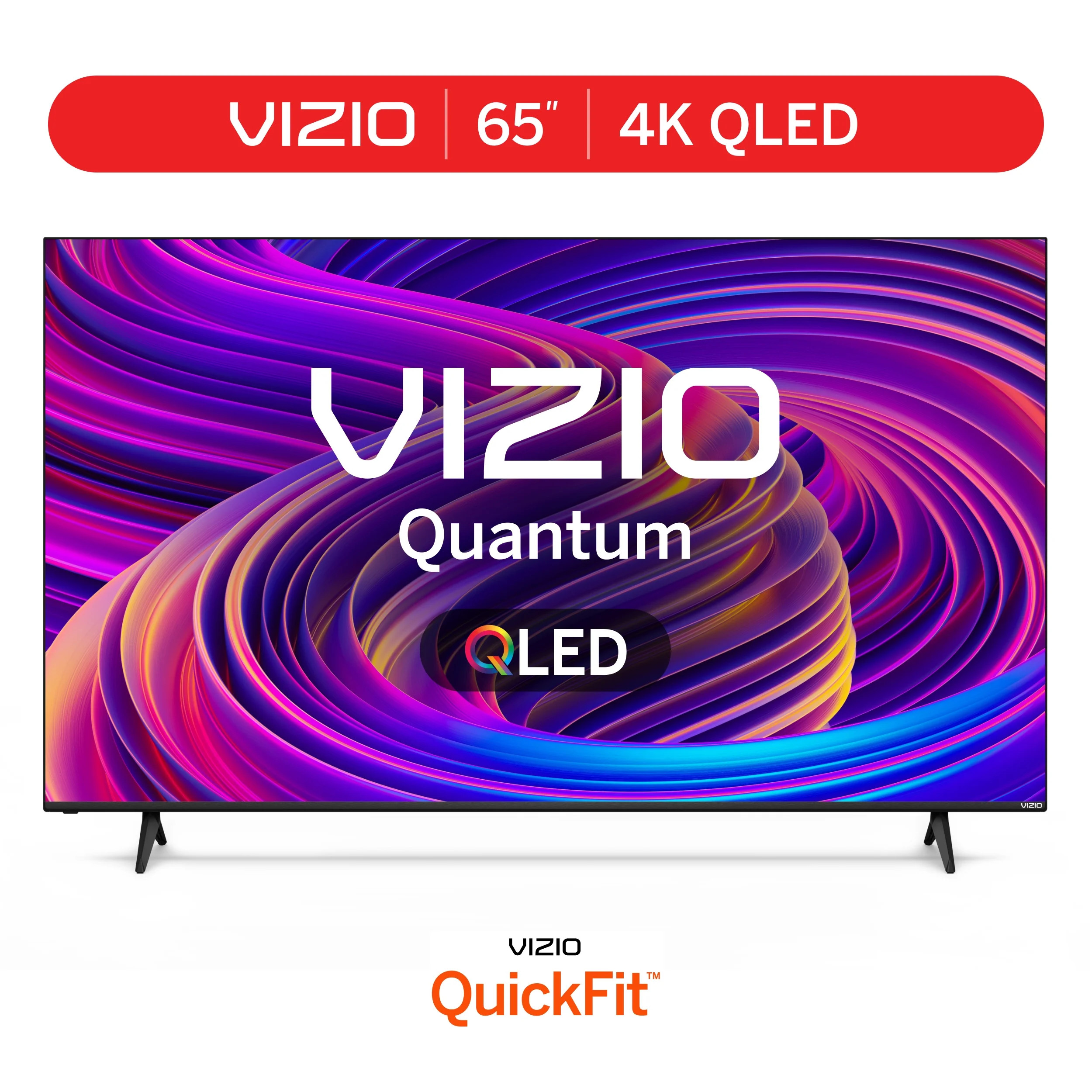 VIZIO 65" Class Quantum 4K QLED HDR Smart TV (M65Q6-L4) | Walmart (US)