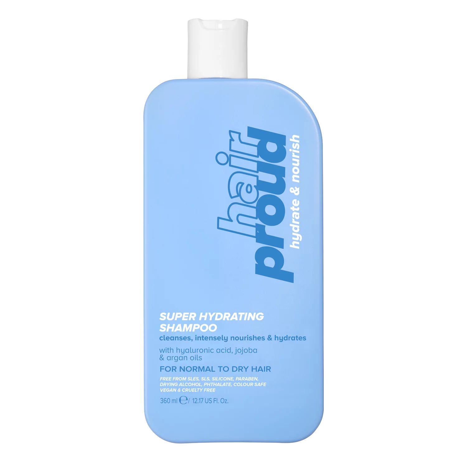 Hair Proud Super Hydrating Shampoo with Hyaluronic Acid, Argan and Jojoba Oil for all Hair Types,... | Walmart (US)