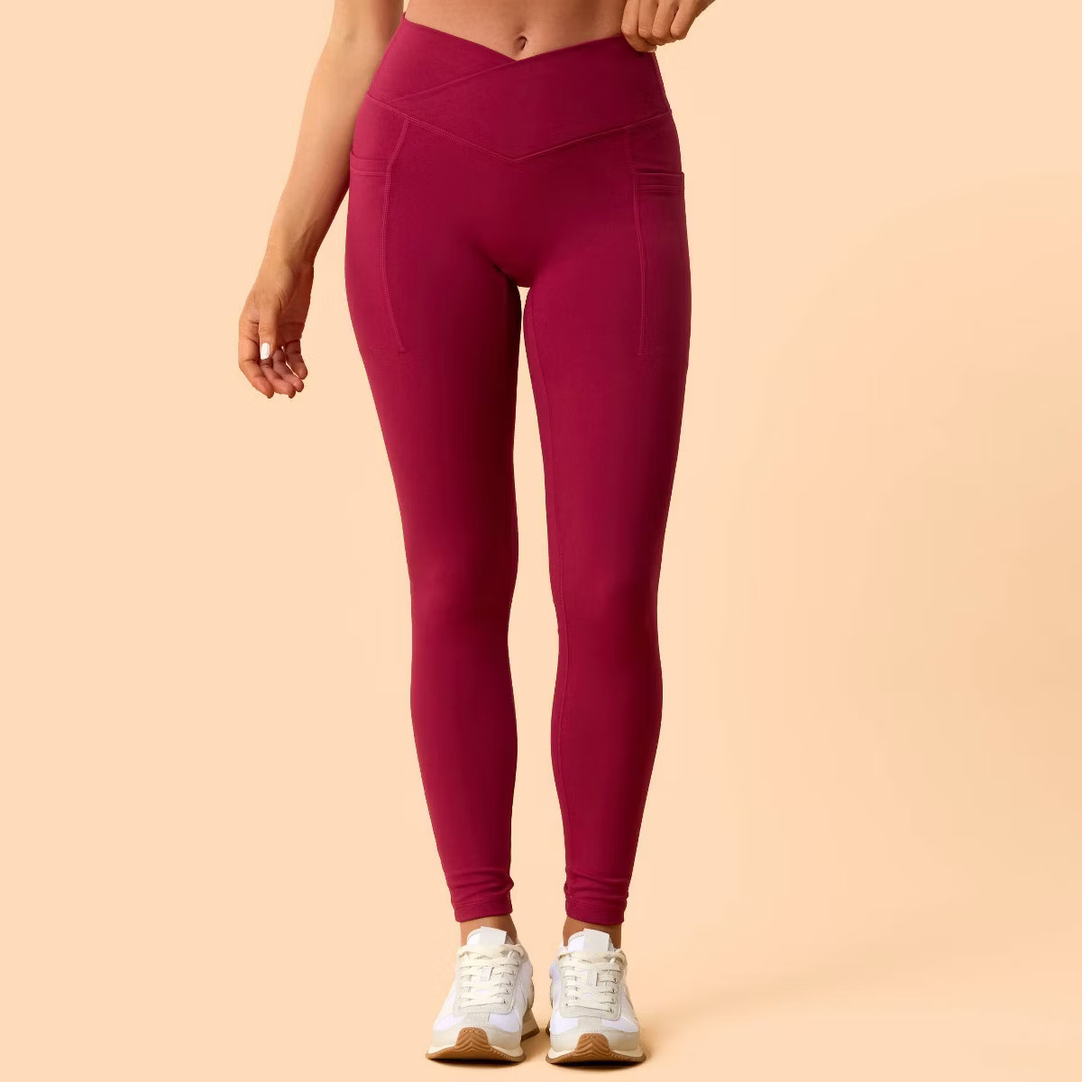 Blogilates Women's Crisscross High-Rise Leggings | Target