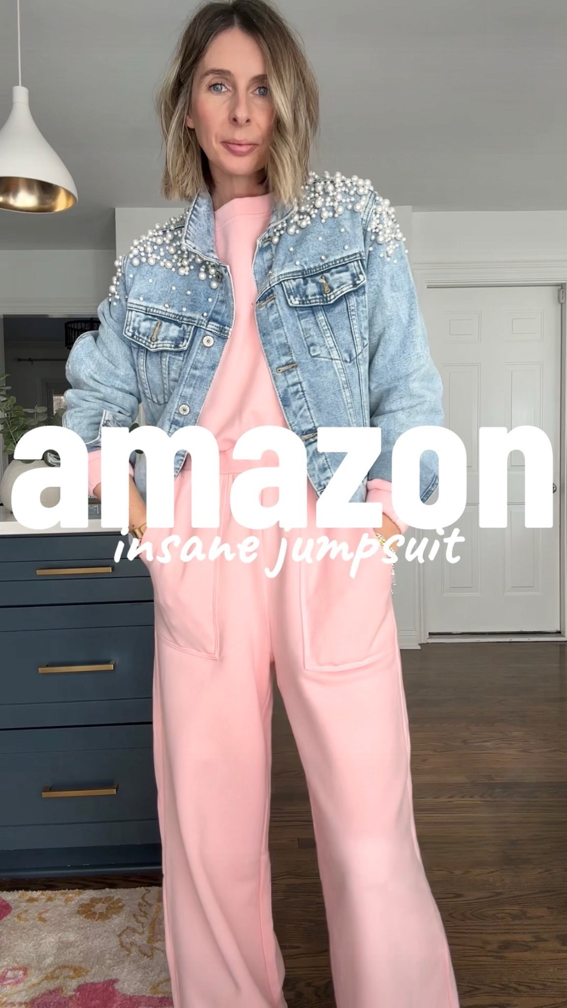 this jumpsuit! and it feels like you’re wearing sweats…yes pls!  💫

wearing the medium in the jumpsuit and both jackets. 

#effortlessstyle #styleover40 #amazonfashionfinds #everydayoutfit #jumpsuitstyle 

effortless style + daily outfit inspo for over 40s. are you trying to rediscover your style, i got you. want to elevate your everyday looks, i got you. want easy, effortless style, i got you! come follow me @houseofmagpye 🫶

jumpsuit, cosy outfit, winter style, one piece, style over 40, effortless style, amazon style, amazon fashion find. 

#LTKOver40 #LTKWatchNow #LTKFindsUnder50