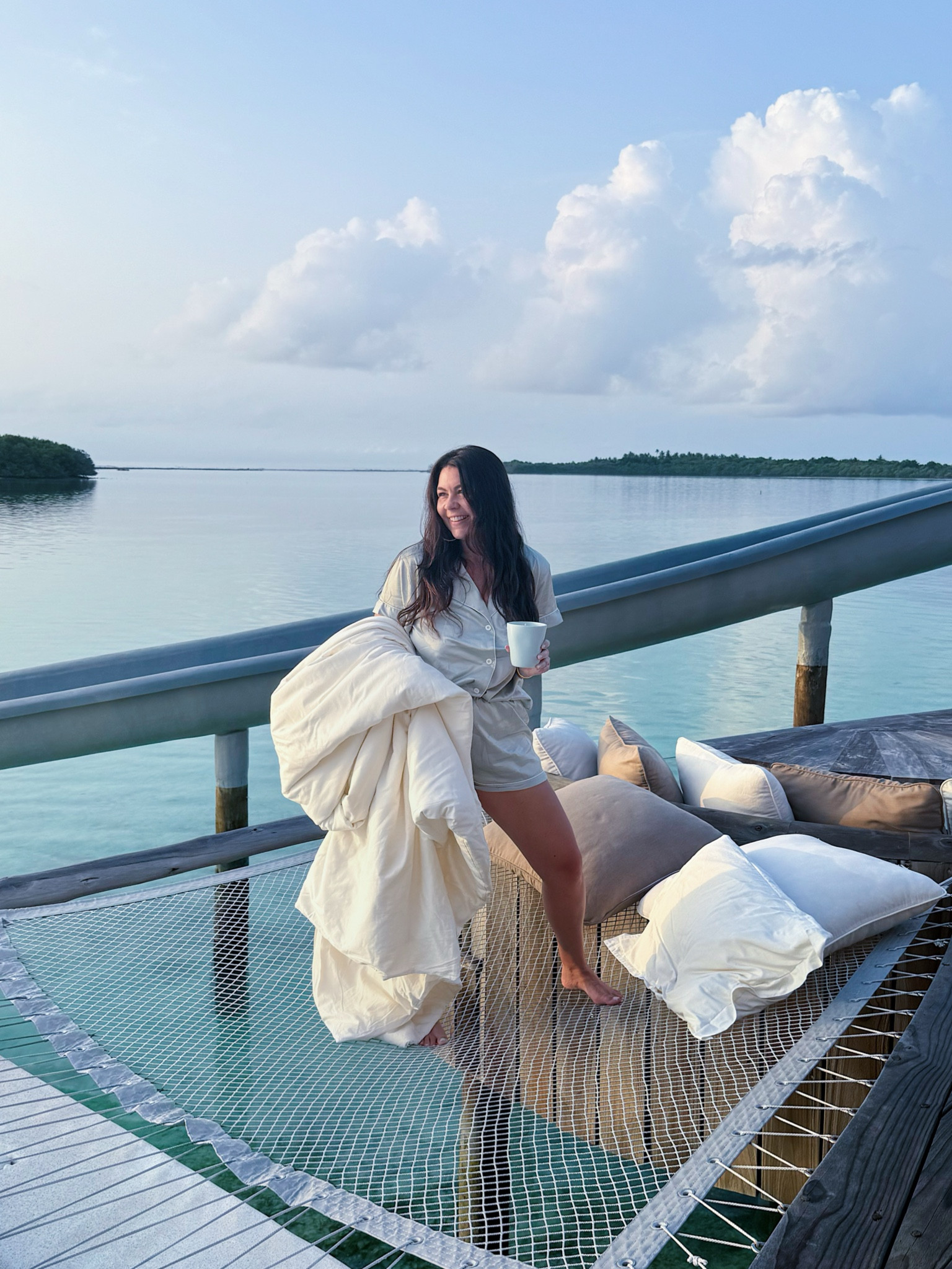 Good morning from the Maldives!! Pj set is matching the ocean! 

#ltkamazon #pjs #pajamas #pajamaset

#LTKstyletip #LTKGiftGuide #LTKtravel
