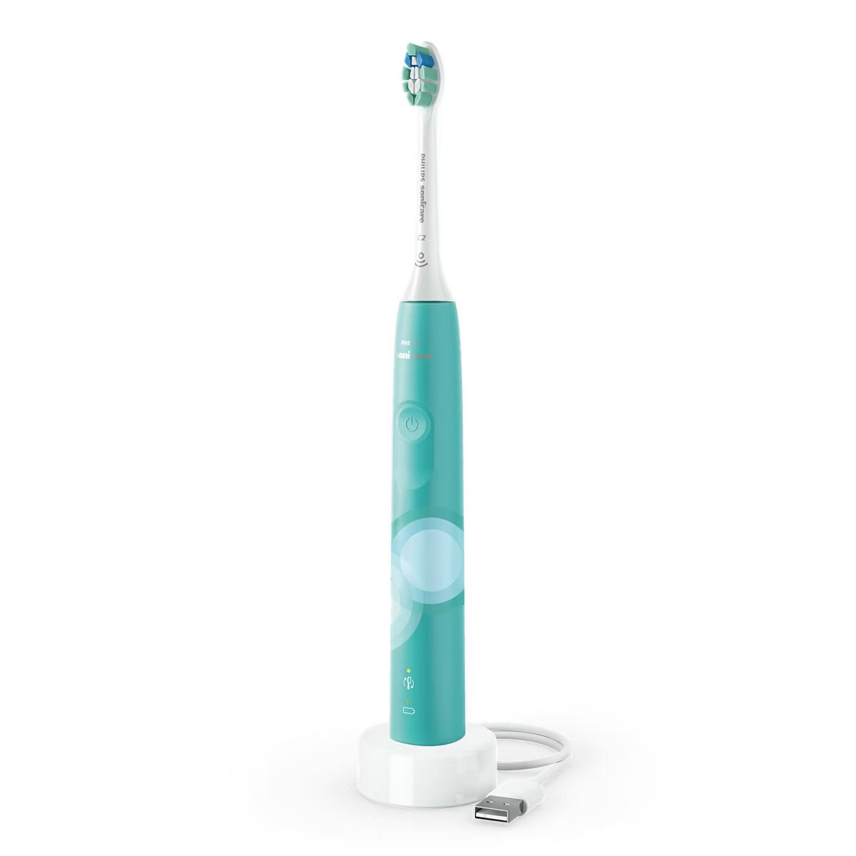 Philips Sonicare 4100 Plaque Control Rechargeable Electric Toothbrush - HX3689/23 - Turquoise | Target