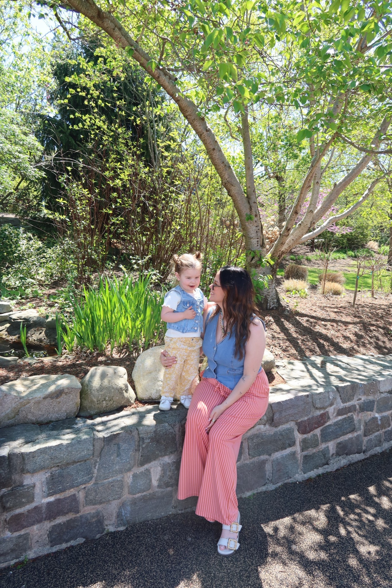 Cute mommy and me matching outfits!! I cannot get over this denim vest on her! 

#LTKKids #LTKFamily #LTKMidsize