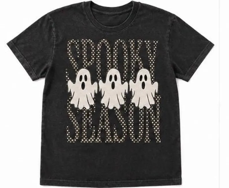 Spooky Season Graphic Tee | 3 Ghost| | Etsy (Global)