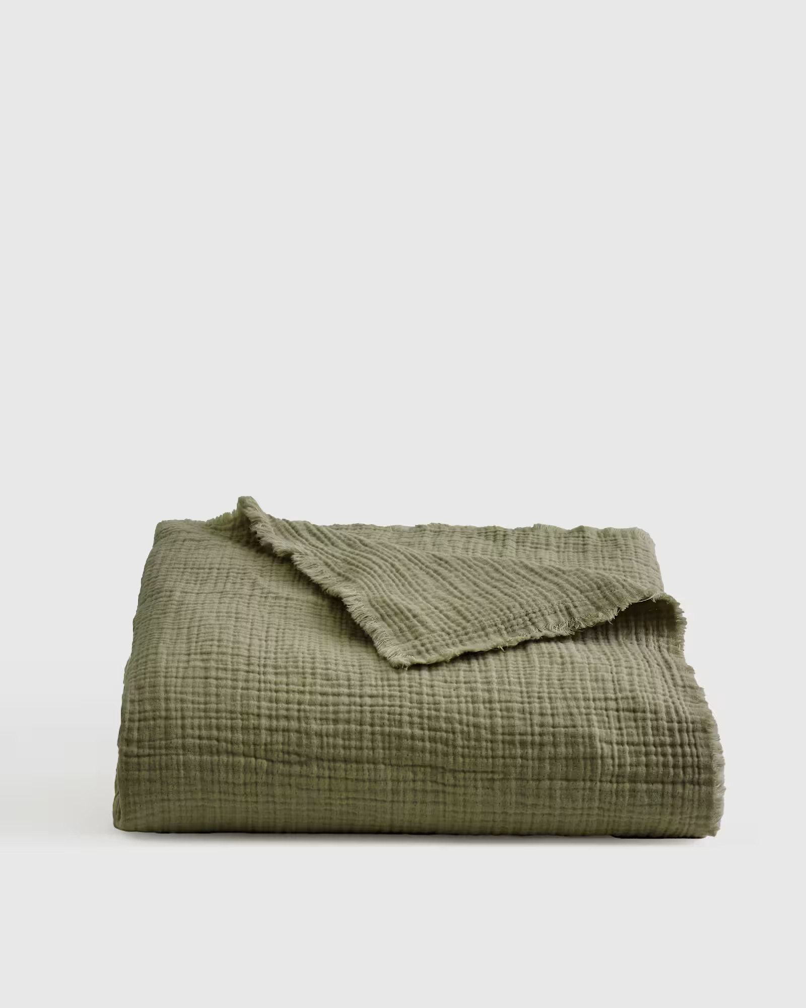 Organic Airy Gauze Throw | Quince