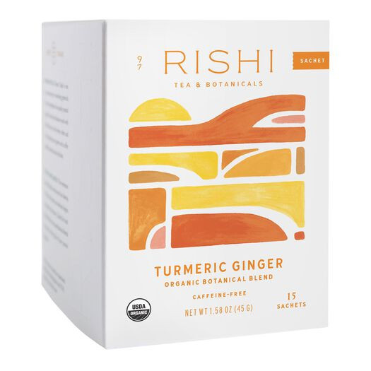 Rishi Turmeric Ginger Tea 15 Count by World Market | World Market