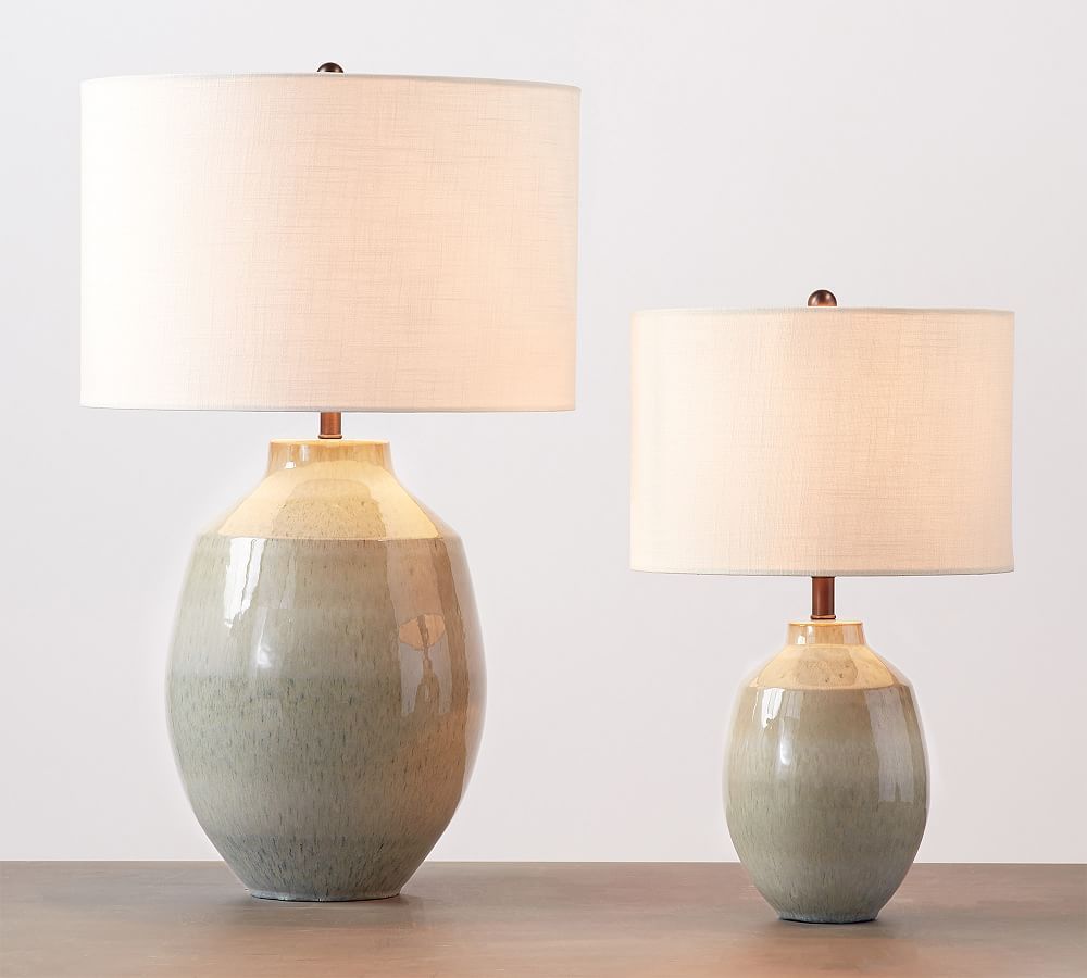 Ezra Ceramic Table Lamp | Pottery Barn (US)