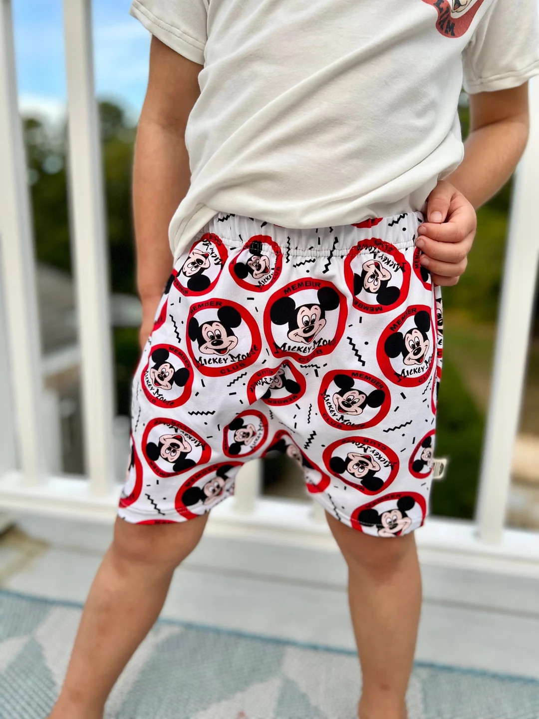 Mickey Mouse Crew Shorts/ Shorties for Kids, Baby & Kids , Disney Shorts, Mickey Shorts, Boys Dis... | Etsy (US)
