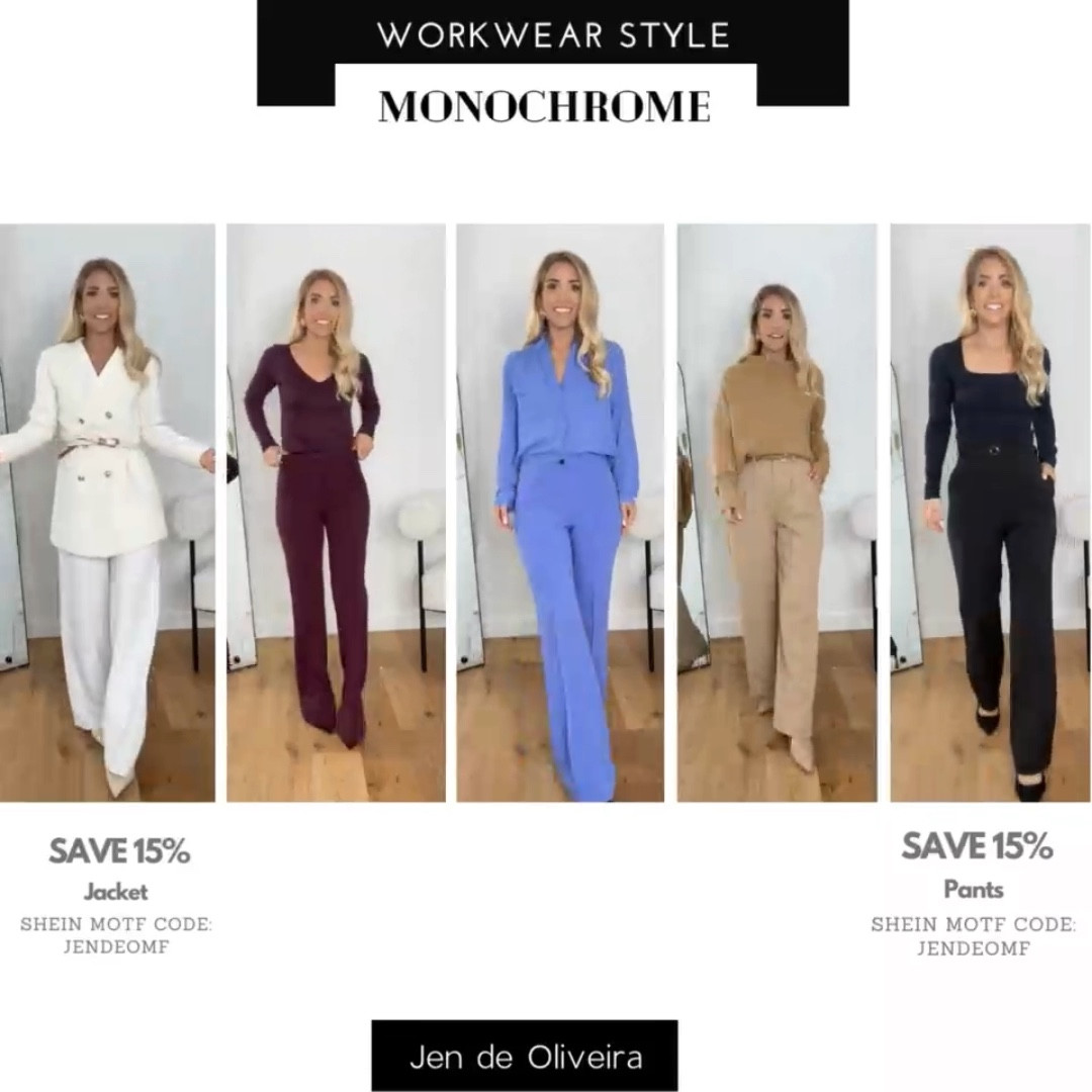 Chic monochrome workwear looks


#LTKworkwear #LTKstyletip