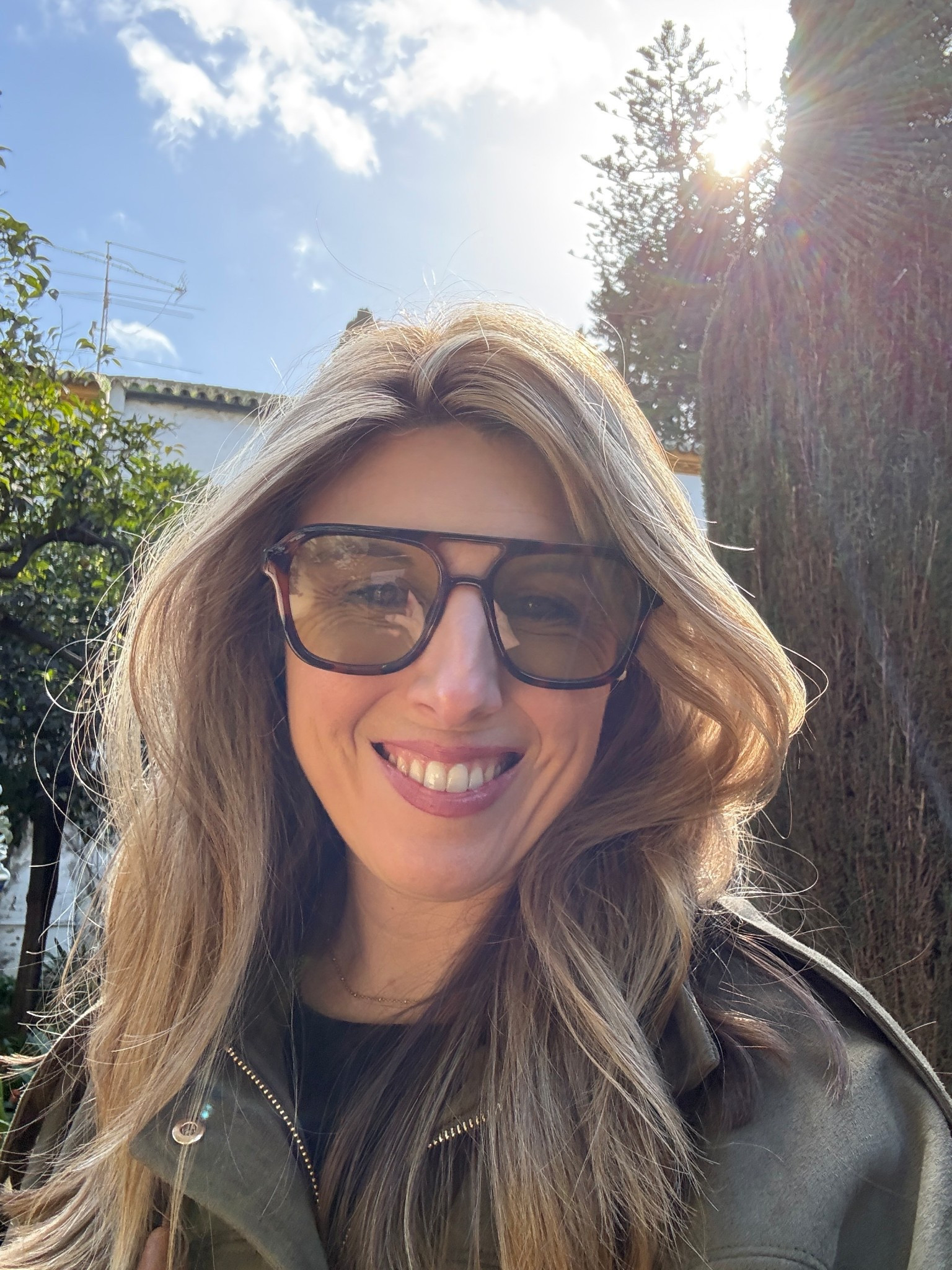 Beautiful weather and lovely sunnies. Perfect outfit for cooler days in southern Spain. 

#LTKdayinmylife #LTKmomlife #LTKTall