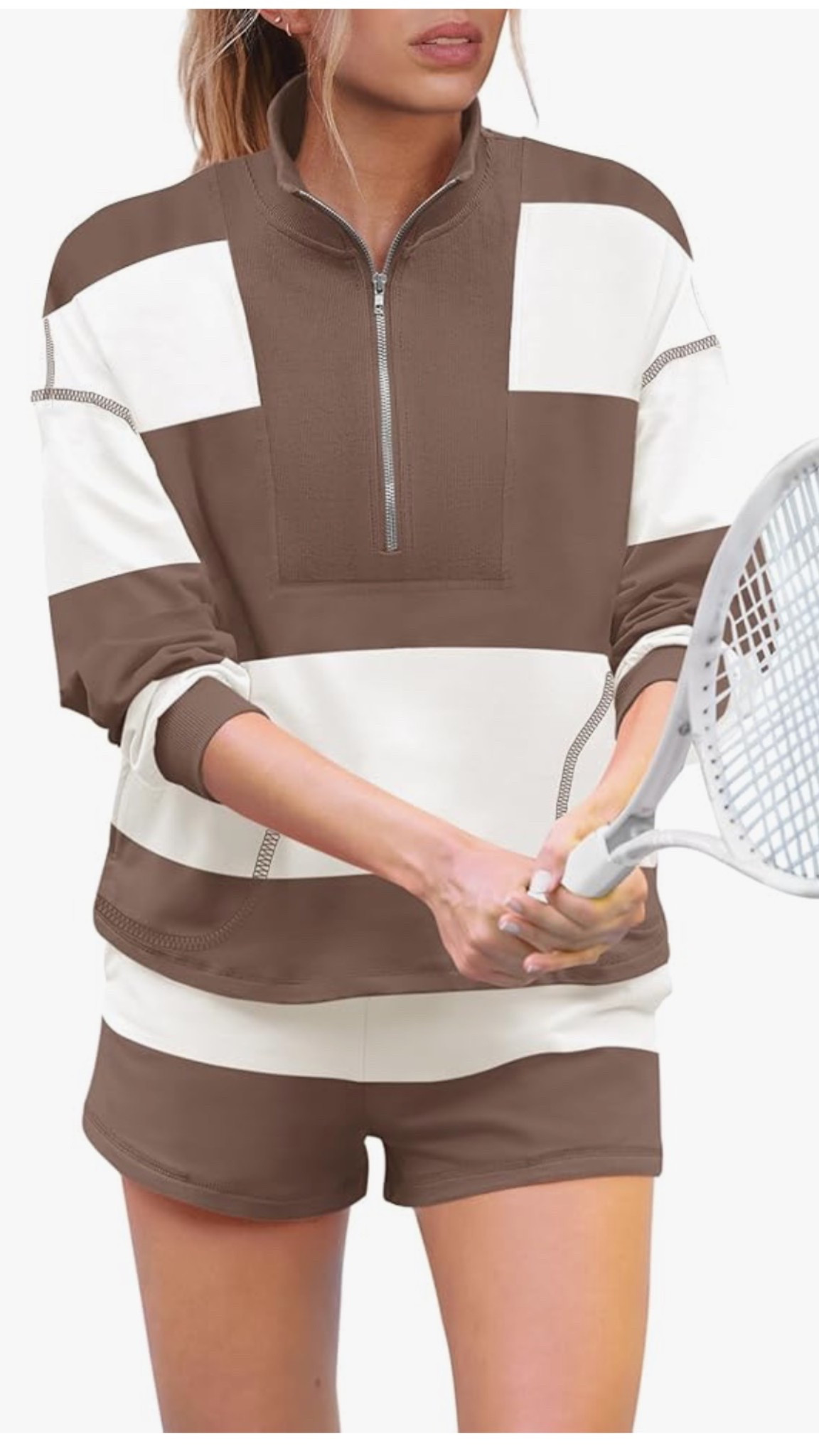 Free People dupe set with long sleeves. Fall outfit!

#LTKActive #LTKStyleTip