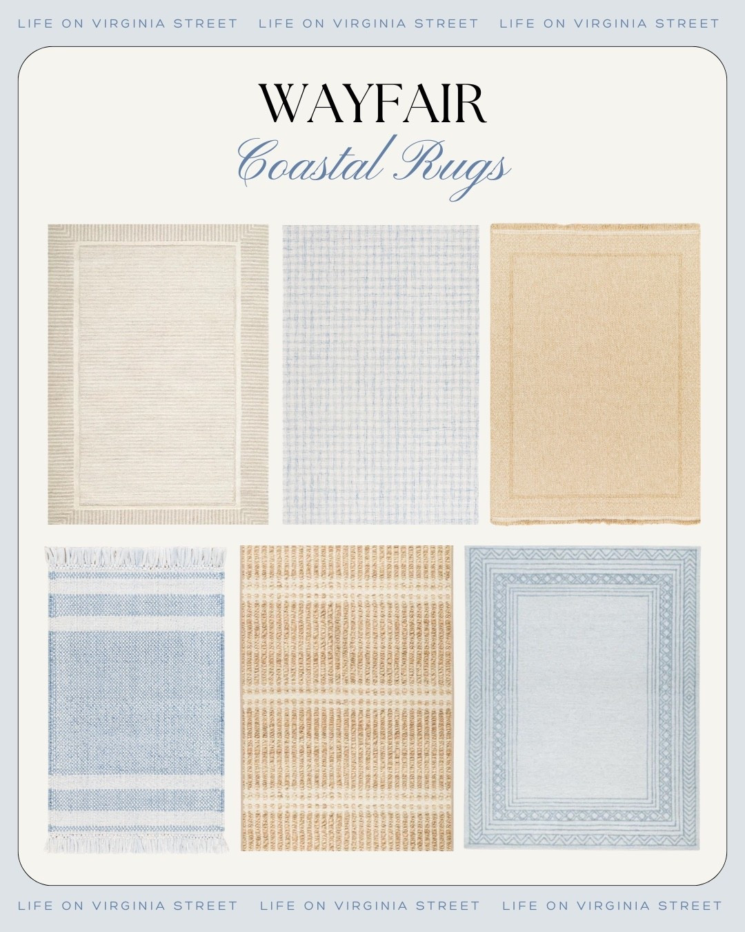 Wayfair coastal rugs 🙌🏻🙌🏻

#LTKHome #LTKSeasonal