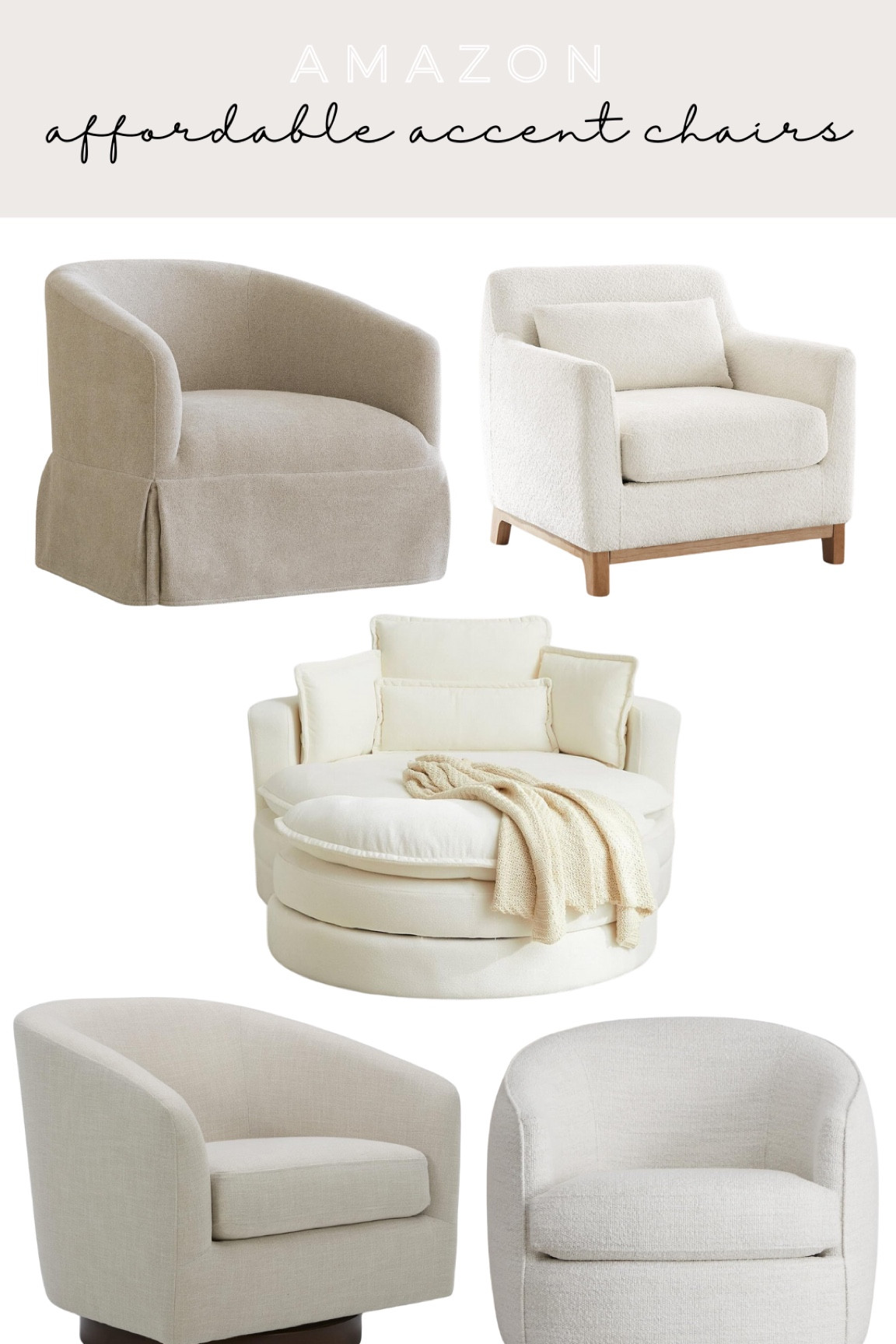 Amazon living room chairs, amazon accent chairs, amazon swivel chair, amazon oversized swivel chair, affordable accent chair, affordable amazon chairs, amazon living room furniture, affordable swivel chair, affordable living room furniture, splurge or save, neva round day bed look for less, Neva round day bed dupe, Neva round day bed look alike, best accent chairs on amazon, accent chairs for living room amazon, best amazon accent chairs, accent chair Amazon 



#LTKSaleAlert #LTKStyleTip #LTKHome