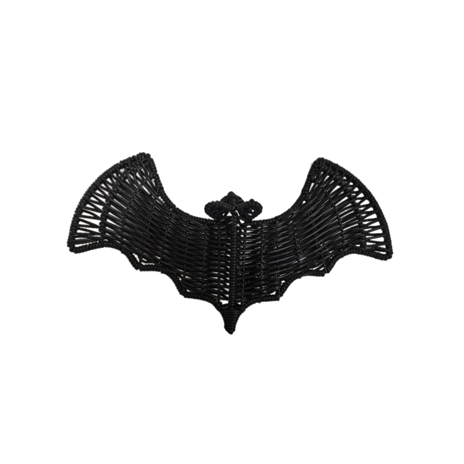 Woven Bamboos Bats Black Halloween Festive Decoration Wall Art Piece | Wayfair North America
