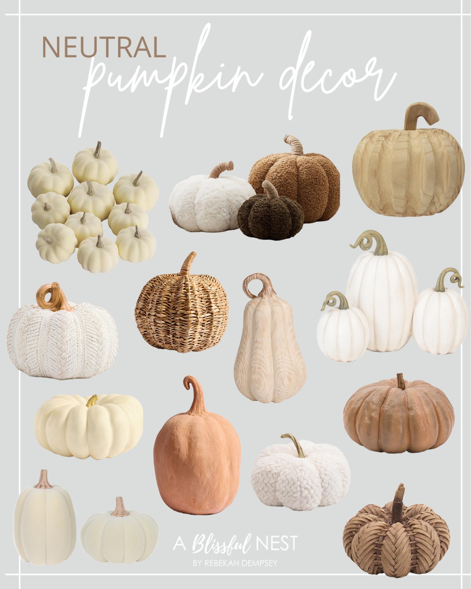 Neutral pumpkin decor for fall! 

#falldecor

Fall decor. Fall home finds. Pumpkin decor. Neutral pumpkin decor. Woven pumpkin decor  

#LTKSeasonal #LTKFindsUnder50 #LTKHome