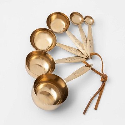 Cravings by Chrissy Teigen Stainless Steel Gold Measuring Cups | Target