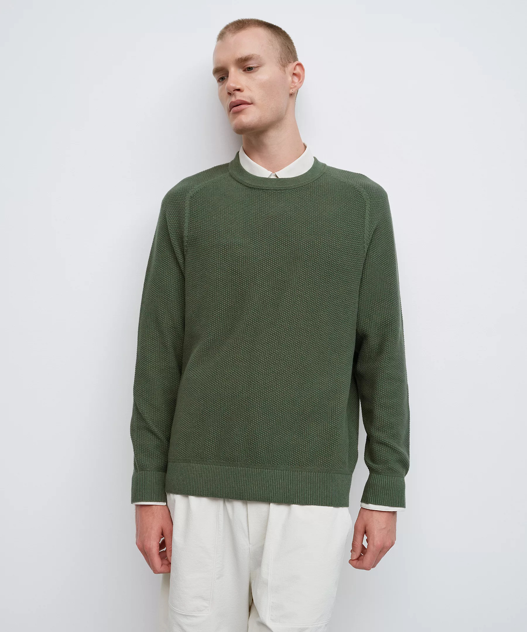 Textured Knit Crewneck Sweater | Men's Hoodies & Sweatshirts | lululemon | Lululemon (US)