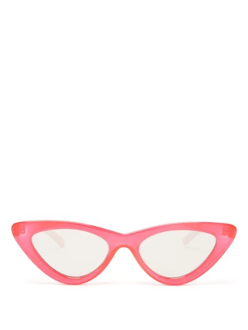 Le Specs - The Last Lolita Cat-eye Sunglasses - Womens - Red | Matches (US)
